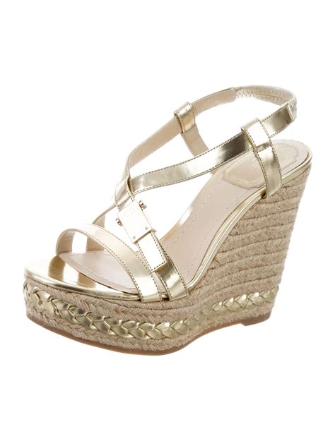 christian dior espadrille sandals|christian dior sandals with heels.